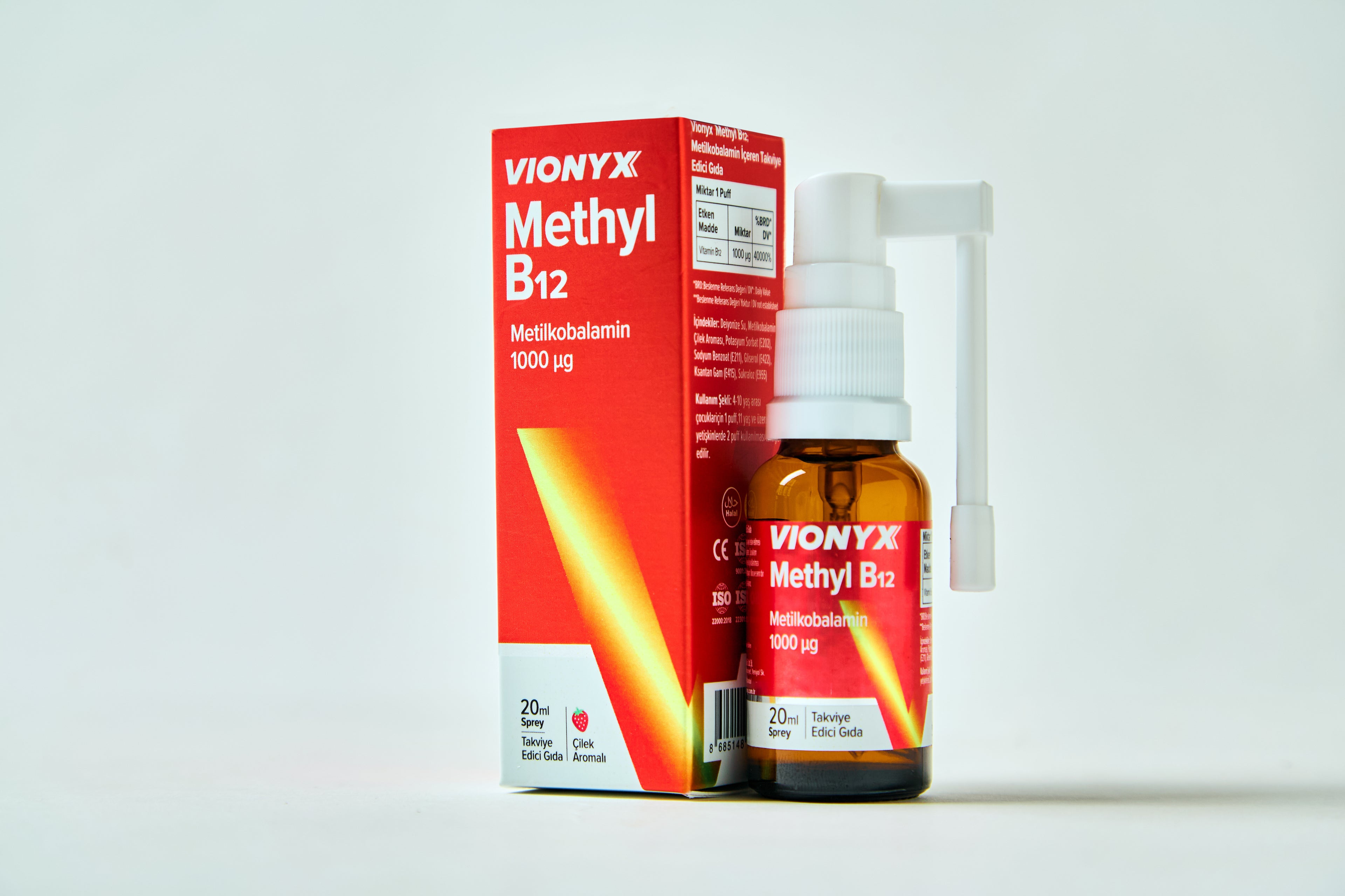 Vionyx Methyl B12 1000 µg Sprey